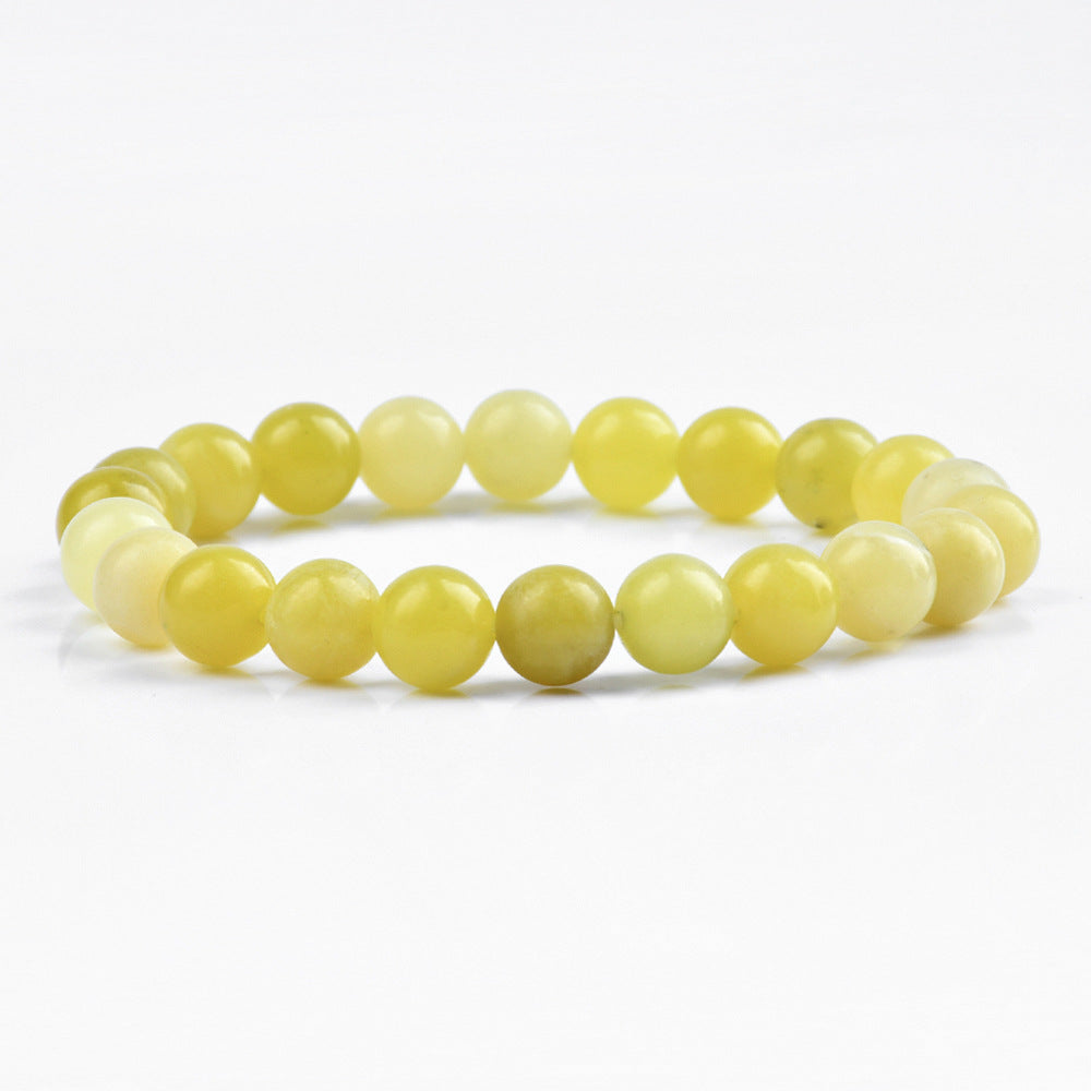 Wholesale New Chinese bracelet 8mm round beads natural stone bracelet